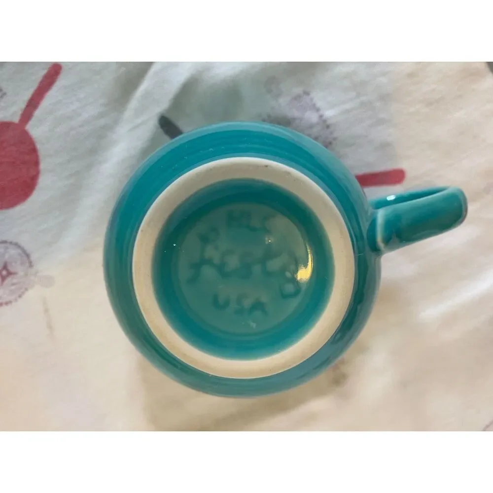 Fiestaware Turquoise Classic 7 ¾ oz Tea Cup